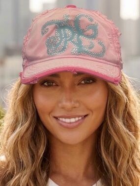 True Religion Y2K Bling Style Rhinestone Short Bill Hat UNISEX Price Firm